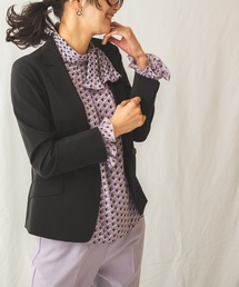 NARACAMICIE | キュプラポリエステルテーラージャケット(テーラードジャケット)