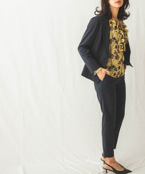 NARACAMICIE(ナラカミーチェ)の「キュプラポリエステルテーラージャケット(テーラードジャケット・レディース・ブラック/グレー/ネイビー・LARGE/MEDIUM/SMALL)」の17枚目の写真