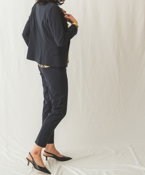 NARACAMICIE(ナラカミーチェ)の「キュプラポリエステルテーラージャケット(テーラードジャケット・レディース・ブラック/グレー/ネイビー・LARGE/MEDIUM/SMALL)」の18枚目の写真