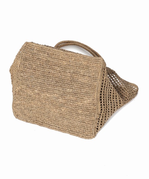 Noble(ノーブル)の「【MADE IN MADA】 HITBAG◆(かごバッグ・レディース・ベージュ・FREE)」の4枚目の写真