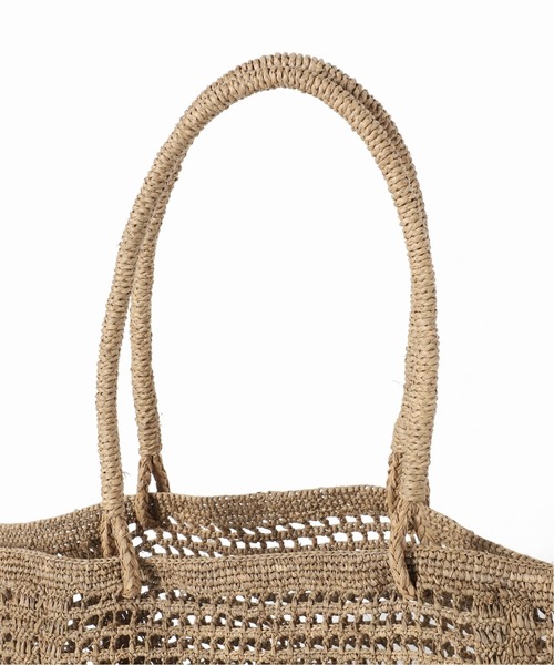 Noble(ノーブル)の「【MADE IN MADA】 HITBAG◆(かごバッグ・レディース・ベージュ・FREE)」の6枚目の写真