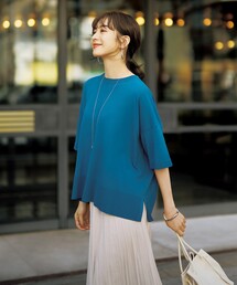 OPAQUE.CLIP | ハイツイスト リラクシークルーネックニット【WEB限定カラー・サイズ】(ニット/セーター)