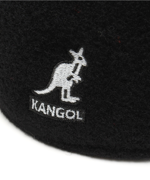 KANGOL（カンゴール）の「WEGO/KANGOL WOOL 504（ハンチング/ベレー帽・メンズ・ブラック/グレー/レッド・LARGE）」の11枚目の写真