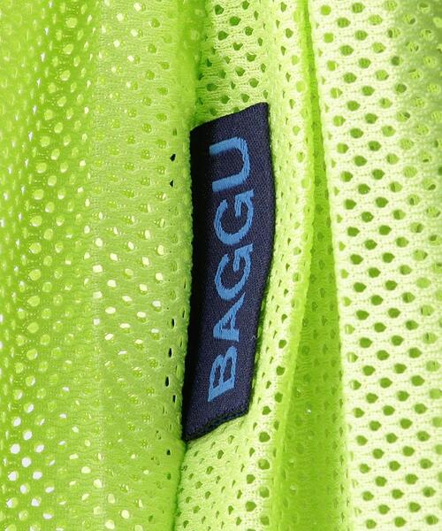 BAGGU（バグー）の「＜BAGGU＞MESH ポケッタブルバッグ（エコバッグ/サブバッグ・レディース・ブラック/ライム/シャーベット・FREE）」の9枚目の写真