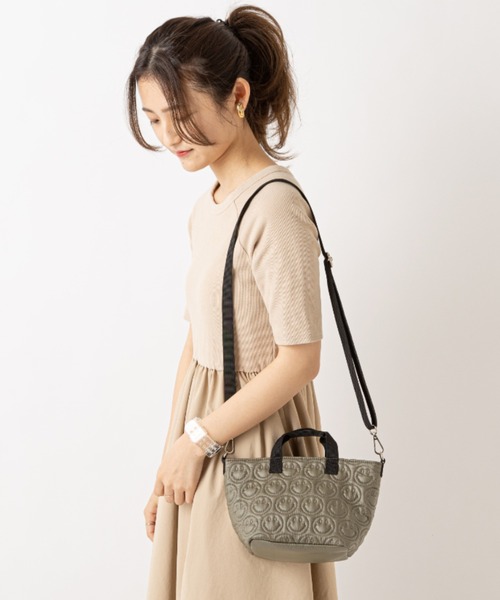 セール】スマイルキルティング ミニショルダー 2WAYトート（ショルダー