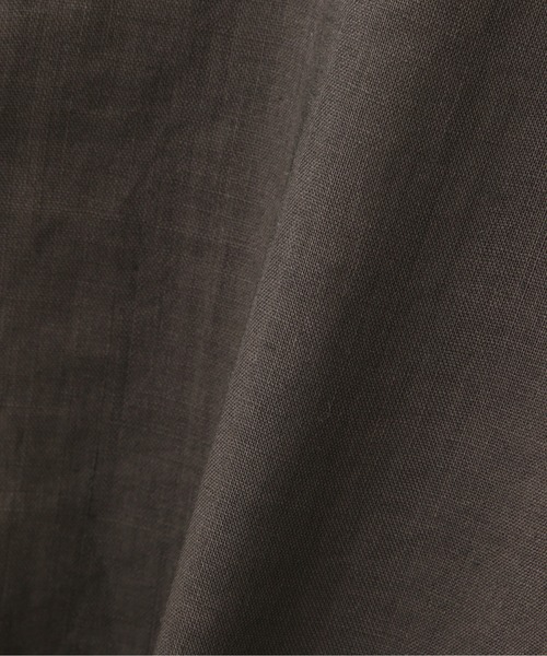 NATURAL BEAUTY BASIC（ナチュラルビューティーベーシック）の「ラミーシャツブラウス（シャツ/ブラウス・レディース・ライトグリーン/オフホワイト/ブラウン/グレー系その他・MEDIUM）」の17枚目の写真