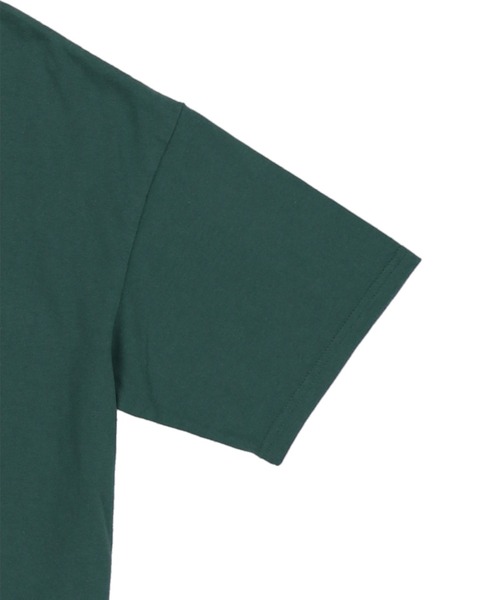 SPINNS（スピンズ）の「【ゆったりデザイン】USED風イーグルデザイン半袖ビッグTシャツ（Tシャツ/カットソー・レディース・グリーン/チャコール・ONESIZE）」の9枚目の写真