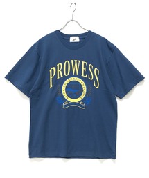 RDS 16/-天竺 30/2(杢グレー) 天竺 カレッジフォント 半袖 プリント Tシャツ
