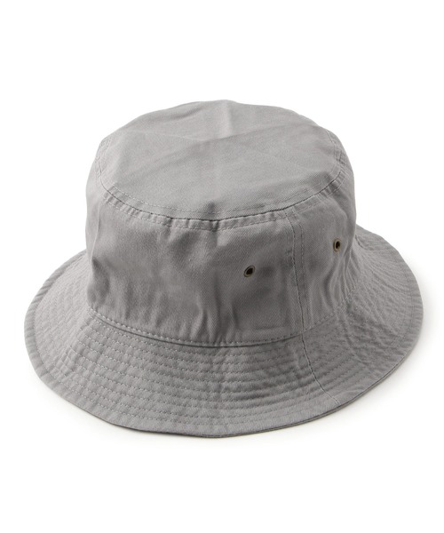 newhattan(ニューハッタン)の「NEWHATTAN/ニューハッタン/《WEB限定》バケットハット/BucketHat(ハット・メンズ・ライトピンク/カーキ/オリーブ/パープル/ピンク/ダークブラウン/ダークグリーン/カモフラージュ/レッド/D/モスグリーン/グレー/オレンジ/ゴールド/ネイビー/ライトグレー/B/G/ロイヤルブルー/ホワイト/バーガンディー/E/サックスブルー/ブラック/A/F/ターコイズブルー/チャコール/C/ライム/ラベンダー・FREE)」の5枚目の写真