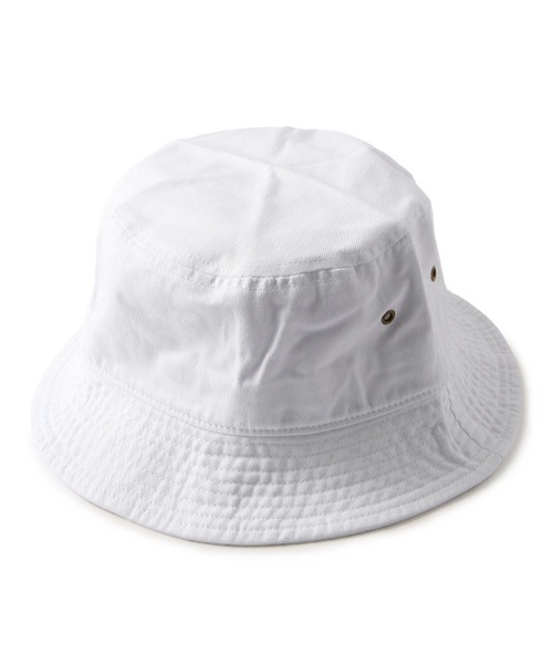 newhattan(ニューハッタン)の「NEWHATTAN/ニューハッタン/《WEB限定》バケットハット/BucketHat(ハット・メンズ・ライトピンク/カーキ/オリーブ/パープル/ピンク/ダークブラウン/ダークグリーン/カモフラージュ/レッド/D/モスグリーン/グレー/オレンジ/ゴールド/ネイビー/ライトグレー/B/G/ロイヤルブルー/ホワイト/バーガンディー/E/サックスブルー/ブラック/A/F/ターコイズブルー/チャコール/C/ライム/ラベンダー・FREE)」の2枚目の写真