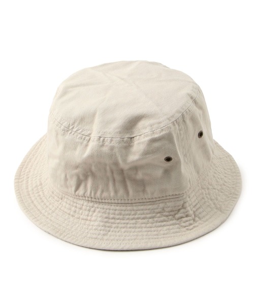 newhattan(ニューハッタン)の「NEWHATTAN/ニューハッタン/《WEB限定》バケットハット/BucketHat(ハット・メンズ・ライトピンク/カーキ/オリーブ/パープル/ピンク/ダークブラウン/ダークグリーン/カモフラージュ/レッド/D/モスグリーン/グレー/オレンジ/ゴールド/ネイビー/ライトグレー/B/G/ロイヤルブルー/ホワイト/バーガンディー/E/サックスブルー/ブラック/A/F/ターコイズブルー/チャコール/C/ライム/ラベンダー・FREE)」の4枚目の写真