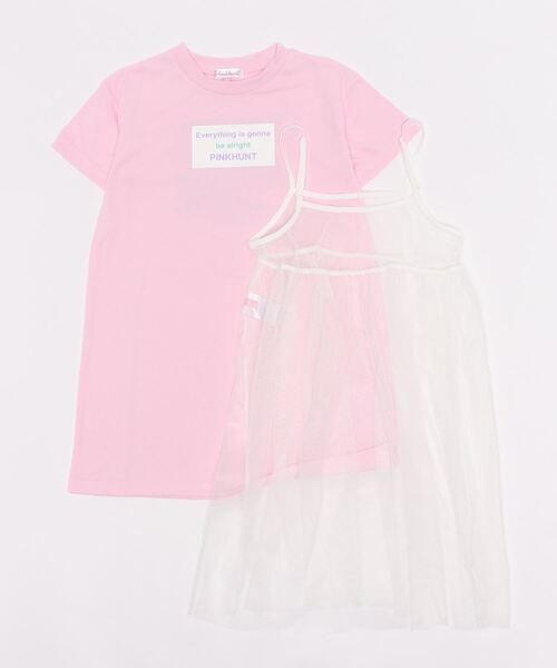 PINKHUNT（ピンクハント）の「PINKHUNT ピンクハント チュールセットワンピース 5558K（ワンピース・キッズ・パープル/ブラック/ベビーピンク・150cm/160cm/140cm/130cm/120cm）」の14枚目の写真