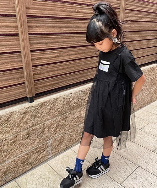 PINKHUNT（ピンクハント）の「PINKHUNT ピンクハント チュールセットワンピース 5558K（ワンピース・キッズ・パープル/ブラック/ベビーピンク・150cm/160cm/140cm/130cm/120cm）」の20枚目の写真