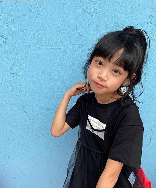 PINKHUNT（ピンクハント）の「PINKHUNT ピンクハント チュールセットワンピース 5558K（ワンピース・キッズ・パープル/ブラック/ベビーピンク・150cm/160cm/140cm/130cm/120cm）」の18枚目の写真