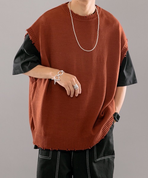 kutir（クティール）の「ビーズネックレス（ネックレス・メンズ・シルバー/ターコイズブルー・FREE）」の6枚目の写真