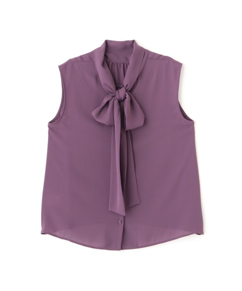 PROPORTION BODY DRESSING（プロポーションボディドレッシング）の「２ＷＡＹジョーゼットボウタイＢＬ / 1211210702（シャツ/ブラウス・レディース・ブラック/ボルドー・FREE）」の6枚目の写真