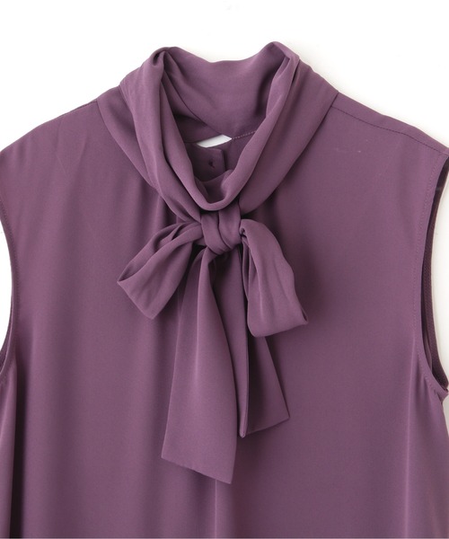 PROPORTION BODY DRESSING（プロポーションボディドレッシング）の「２ＷＡＹジョーゼットボウタイＢＬ / 1211210702（シャツ/ブラウス・レディース・ブラック/ボルドー・FREE）」の12枚目の写真
