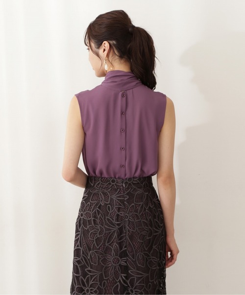 PROPORTION BODY DRESSING（プロポーションボディドレッシング）の「２ＷＡＹジョーゼットボウタイＢＬ / 1211210702（シャツ/ブラウス・レディース・ブラック/ボルドー・FREE）」の19枚目の写真