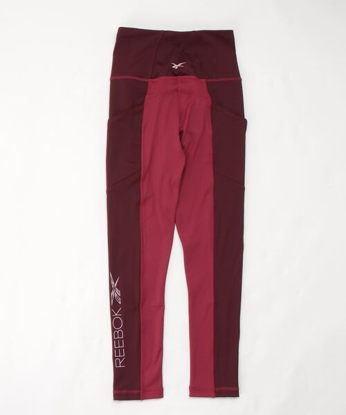 Reebok（リーボック）の「キレイフィット レギンス / KireiFit Leggings （レギンス/スパッツ・レディース・ブラック/レッド/ネイビー/コーラルピンク/アーミー・LARGE/MEDIUM/X-LARGE/SMALL/XX-LARGE）」の12枚目の写真