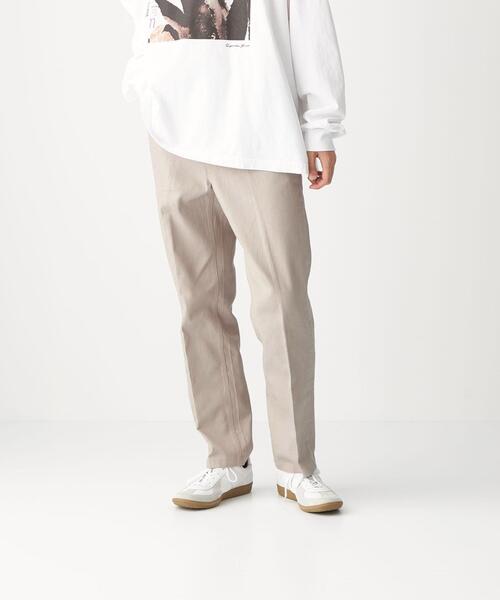 CITEN（シテン）の「＜CITEN（シテン）＞フレンチツイル テーパード パンツ（その他パンツ・メンズ・ブラック/ベージュ・M/L）」の4枚目の写真