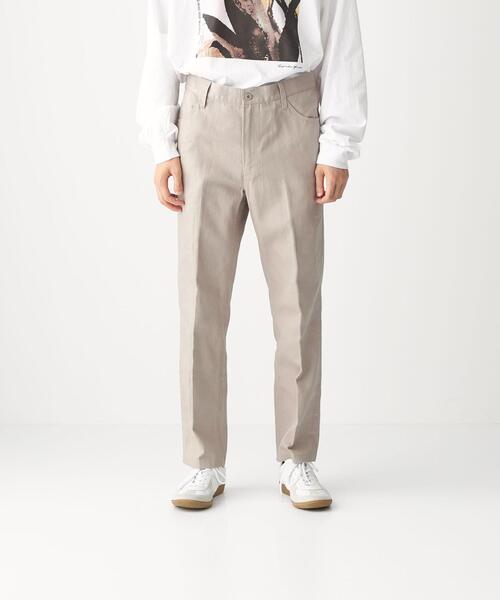 CITEN（シテン）の「＜CITEN（シテン）＞フレンチツイル テーパード パンツ（その他パンツ・メンズ・ブラック/ベージュ・M/L）」の17枚目の写真