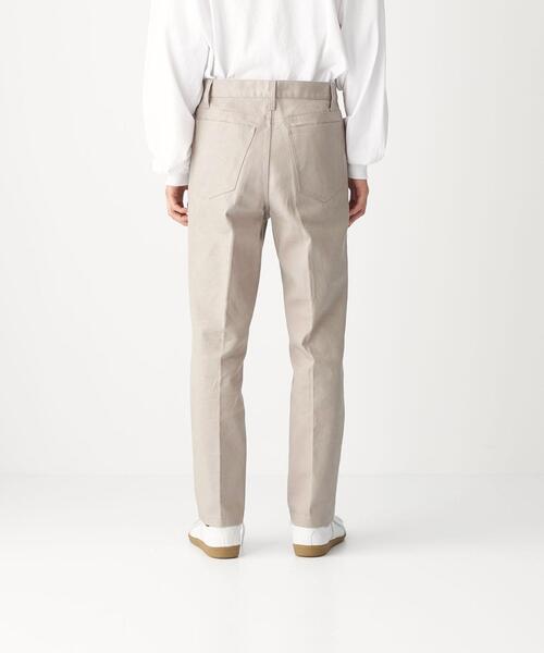 CITEN（シテン）の「＜CITEN（シテン）＞フレンチツイル テーパード パンツ（その他パンツ・メンズ・ブラック/ベージュ・M/L）」の15枚目の写真