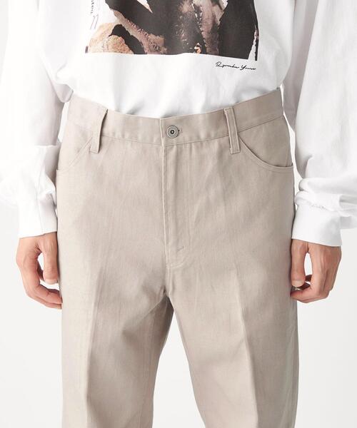 CITEN（シテン）の「＜CITEN（シテン）＞フレンチツイル テーパード パンツ（その他パンツ・メンズ・ブラック/ベージュ・M/L）」の14枚目の写真