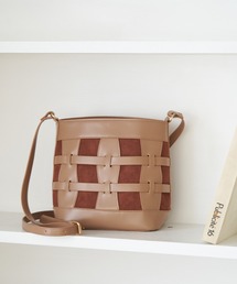 ROPE' PICNIC | スエード巾着付き透かしバケットショルダーバッグ(ショルダーバッグ)