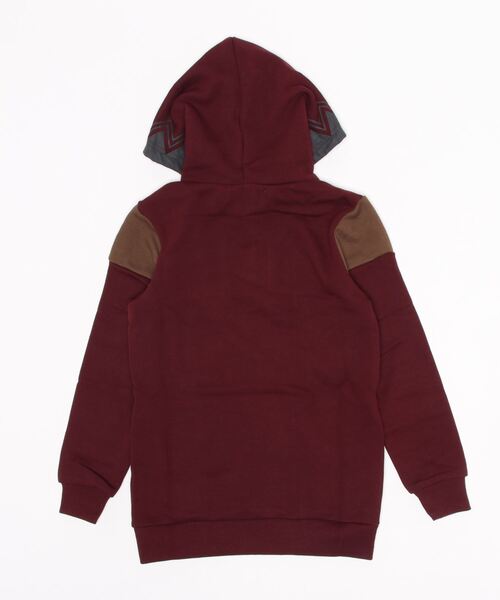 KRIFF MAYER Kid's Collection（クリフメイヤーキッズコレクション）の「ガラフーディー（スウェット・キッズ・グレー/カーキ/ワインレッド/ブルーグリーン/チャコール・120/130/140/150/160/170）」の11枚目の写真