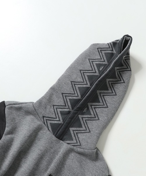 KRIFF MAYER Kid's Collection（クリフメイヤーキッズコレクション）の「ガラフーディー（スウェット・キッズ・グレー/カーキ/ワインレッド/ブルーグリーン/チャコール・120/130/140/150/160/170）」の9枚目の写真