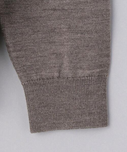 UNITED ARROWS（ユナイテッドアローズ）の「＜UNITED ARROWS＞ ハイゲージ メランジ クルーネック（ニット/セーター・メンズ・ライトグレー/ブラウン・S/L/XL/M）」の15枚目の写真