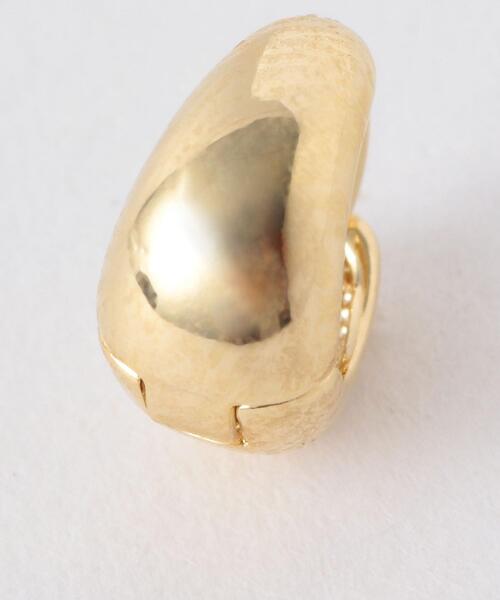 green label relaxing(グリーンレーベルリラクシング)の「ミニ フープ ピアス(ピアス(両耳用)・レディース・シルバー/ゴールド・FREE)」の5枚目の写真