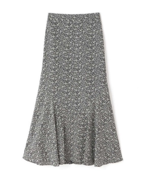 N.（N. Natural Beauty Basic）（エヌエヌナチュラルビューティーベーシック）の「◆小花プリントペプラムスカート（スカート・レディース・オフホワイト/ブラック/パープル・MEDIUM）」の19枚目の写真