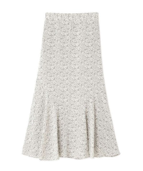 N.（N. Natural Beauty Basic）（エヌエヌナチュラルビューティーベーシック）の「◆小花プリントペプラムスカート（スカート・レディース・オフホワイト/ブラック/パープル・MEDIUM）」の17枚目の写真