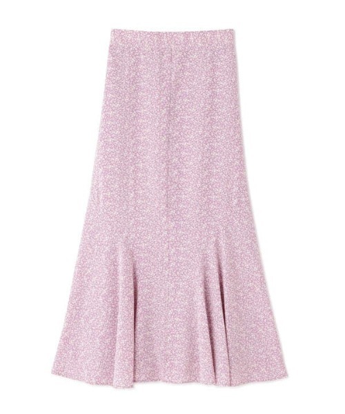 N.（N. Natural Beauty Basic）（エヌエヌナチュラルビューティーベーシック）の「◆小花プリントペプラムスカート（スカート・レディース・オフホワイト/ブラック/パープル・MEDIUM）」の21枚目の写真