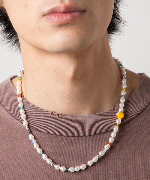 WEGO（ウィゴー）の「WEGO/モチーフミックスパールネックレス（ネックレス・メンズ・その他4/その他3/その他5/その他6/その他1/その他8/その他7/その他2/その他9/その他11/その他10・FREE）」の7枚目の写真