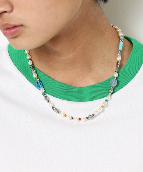 WEGO（ウィゴー）の「WEGO/モチーフミックスパールネックレス（ネックレス・メンズ・その他4/その他3/その他5/その他6/その他1/その他8/その他7/その他2/その他9/その他11/その他10・FREE）」の10枚目の写真