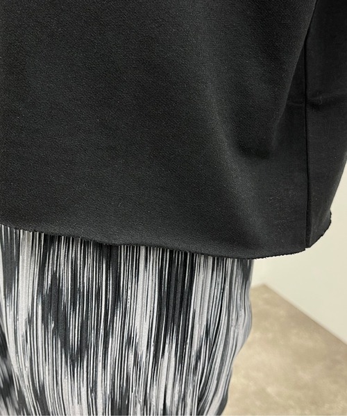 apres jour mignon(アプレジュールミニョン)の「ドットボタンスウェットシャツ【ZOZOTOWN限定アイテム】(シャツ/ブラウス・レディース・ブラック/ナチュラル/ダークブルー・X-LARGE/フリー)」の8枚目の写真