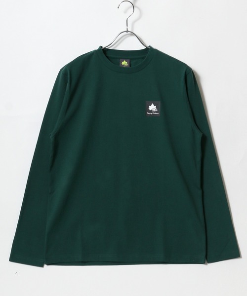 LOGOS(ロゴス)の「LOGOS/ロゴス ワンポイントミニBOXロゴ ロンT(Tシャツ/カットソー・メンズ・ホワイト/グレー/ブラック/オリーブ/ダークグリーン/ネイビー・M/L/LL)」の11枚目の写真