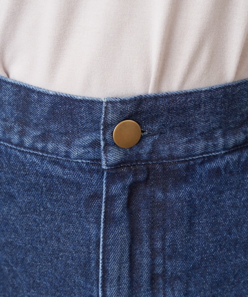 MIIA（ミーア）の「デニムフリンジミニスカート（デニムスカート・レディース・ブラック/インディゴブルー・FREE）」の11枚目の写真