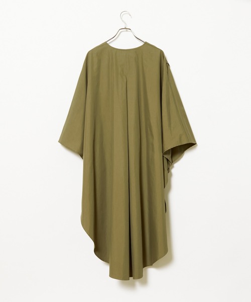 CIAOPANIC（チャオパニック）の「3WAYポンチョレイヤードコート/セットアイテム（トレンチコート・レディース・ブラック/ベージュ/カーキ・FREE）」の12枚目の写真