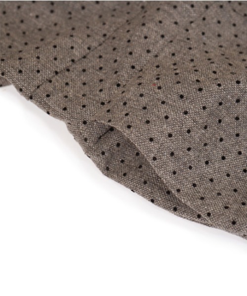 flower（フラワー）の「チャーミングドットロンパース（サロペット/オーバーオール・レディース・ベージュ/グレー・FREE）」の7枚目の写真