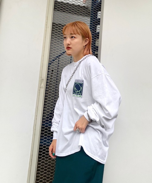 TOKYOGIRL（トーキョーガール）の「《WEB限定》東京ガール ロンT（Tシャツ/カットソー・メンズ・ホワイト/アッシュグレー/ブラック/ネイビー/ブラウン/グリーン・FREE）」の7枚目の写真