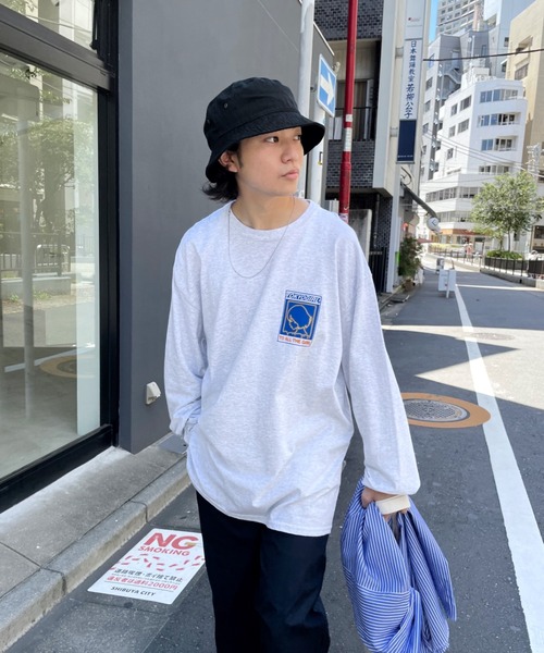 TOKYOGIRL（トーキョーガール）の「《WEB限定》東京ガール ロンT（Tシャツ/カットソー・メンズ・ホワイト/アッシュグレー/ブラック/ネイビー/ブラウン/グリーン・FREE）」の19枚目の写真