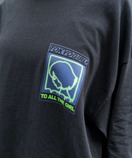 TOKYOGIRL（トーキョーガール）の「《WEB限定》東京ガール ロンT（Tシャツ/カットソー・メンズ・ホワイト/アッシュグレー/ブラック/ネイビー/ブラウン/グリーン・FREE）」の14枚目の写真
