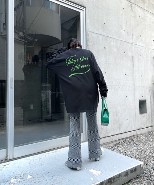 TOKYOGIRL（トーキョーガール）の「《WEB限定》東京ガール ロンT（Tシャツ/カットソー・メンズ・ホワイト/アッシュグレー/ブラック/ネイビー/ブラウン/グリーン・FREE）」の18枚目の写真