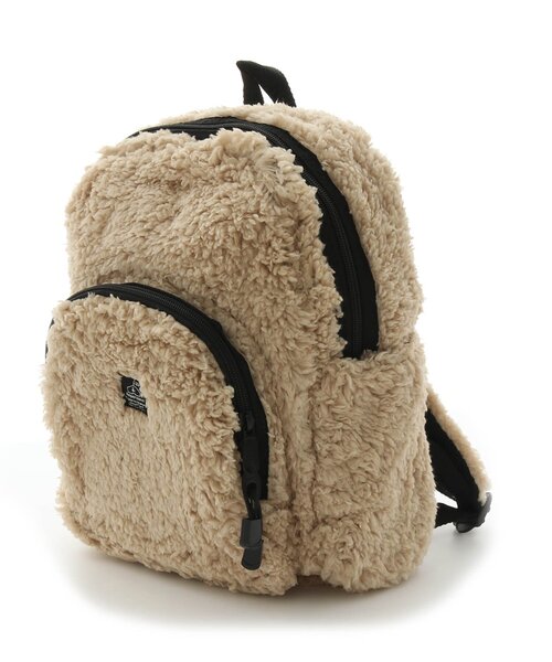 Ampersand(アンパサンド)の「ボアリュック(バックパック/リュック・キッズ・グレー/ブラウン/ベージュ・SMALL/X-SMALL/MEDIUM)」の3枚目の写真