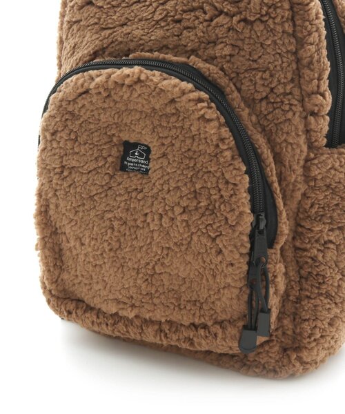 Ampersand(アンパサンド)の「ボアリュック(バックパック/リュック・キッズ・グレー/ブラウン/ベージュ・SMALL/X-SMALL/MEDIUM)」の18枚目の写真