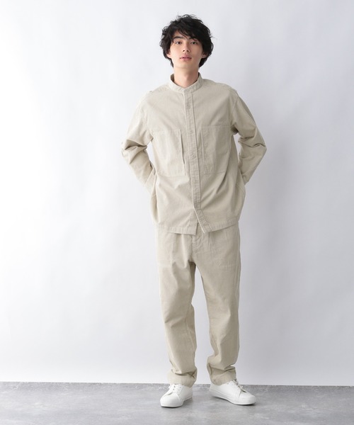 GLOBAL WORK（グローバルワーク）の「ホリデーリラックス　シャツブルゾン/959963（ブルゾン・メンズ・オフホワイト/ベージュ/カーキ/ネイビー/スカイブルー・MEDIUM/LARGE）」の20枚目の写真