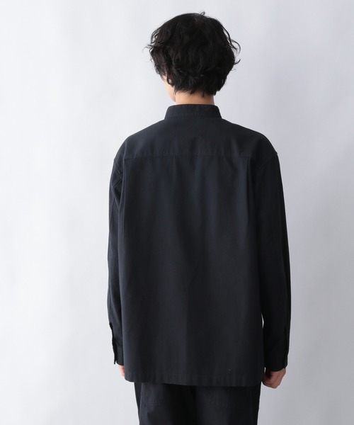 GLOBAL WORK（グローバルワーク）の「ホリデーリラックス　シャツブルゾン/959963（ブルゾン・メンズ・オフホワイト/ベージュ/カーキ/ネイビー/スカイブルー・MEDIUM/LARGE）」の8枚目の写真